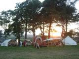Living history camp at Morval Steam Rally