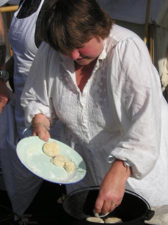 baking biscuits