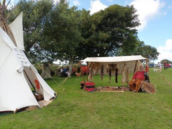 Trapper's camp at Tregony